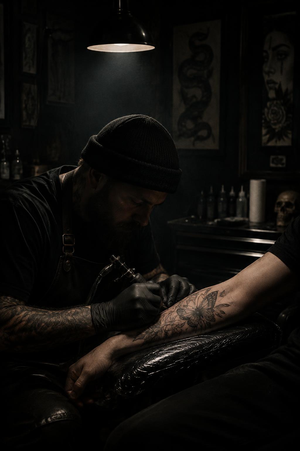 Tetovanie z Black Line Tattoo Studio