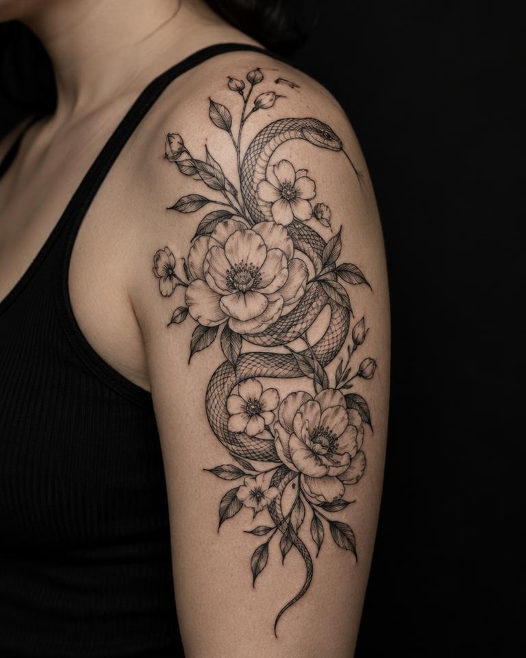 Tetovanie z Black Line Tattoo Studio